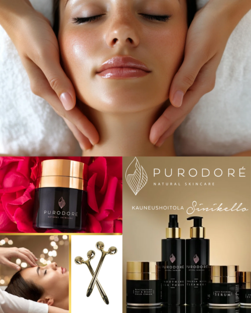 Kultainen kosketus - kasvohoitolahjakortti, Purodore, 70min