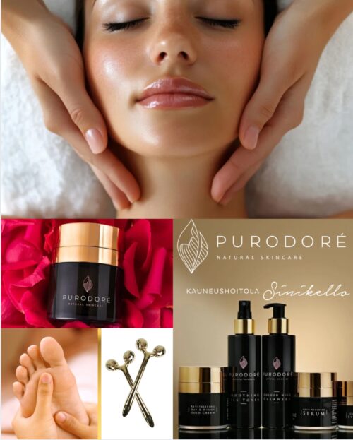 Kultainen kosketus - kasvohoitolahjakortti, Purodore, 70min